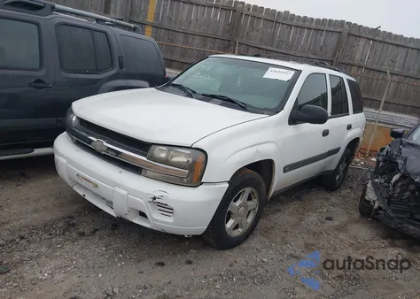 2003 Chevrolet Trailblazer Ls from USA, damaged, VIN 1GNDS13S832186899